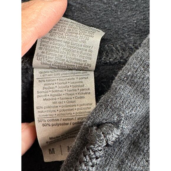 Gildan Flag Zipper Hoodie Size Med - Picture 4 of 9